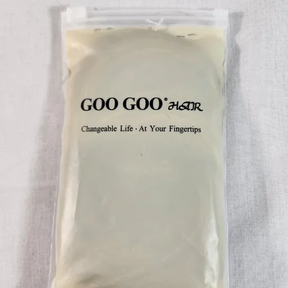 Goo Goo Hair Ponytail Hair Extension Womens Dark 16 Inches NEW - Picture 4 of 5